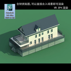 多层建筑 景观 小区 地产 楼