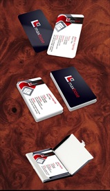 高档清新花纹名片