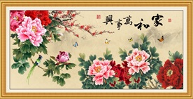 国画牡丹
