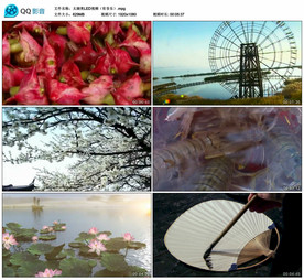 太湖美LED大屏幕舞美背景视频