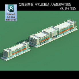 写字商业楼 商业群 现代商业