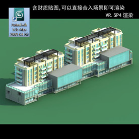 写字商业楼 商业群 现代商业