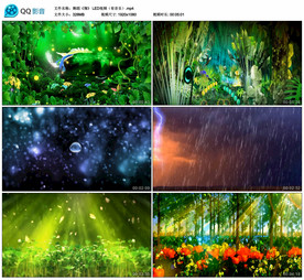 舞蹈《翔》 LED背景视频成品