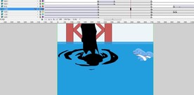 海洋保护海豚动画20秒