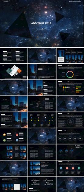 科技风年度工作总结互联网PPT