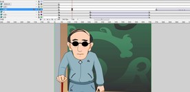 关于关爱盲人失明人士动画26秒