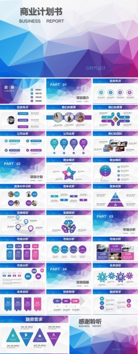 商业计划书 融资计划书