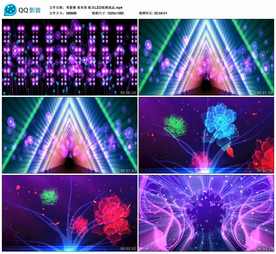 喜欢你 LED舞台背景视频成品