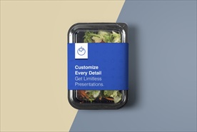 食品蔬菜包装样机