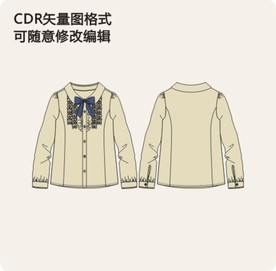 春夏装短袖学生衬衫童装女装