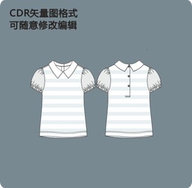 女式夏装短袖T恤衬衫童装女装