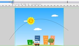 汽车经过太阳出来10秒