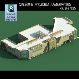 写字商业楼 商业群 现代商业