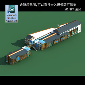 写字商业楼 商业群 现代商业