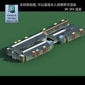 写字商业楼 商业群 现代商业