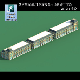 写字商业楼 商业群 现代商业