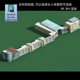 写字商业楼 商业群 现代商业