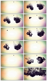 超清水墨视频LED大屏幕视频