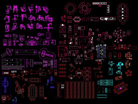 医疗器械cad图块