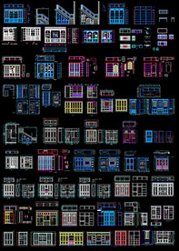 整木柜CAD图集