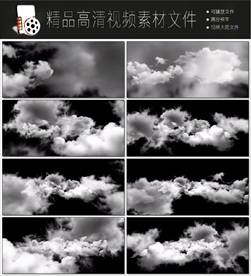 4K美丽风景云海风暴延时视频