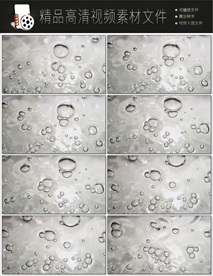 白色唯美梦幻炫彩肥皂泡泡飞舞