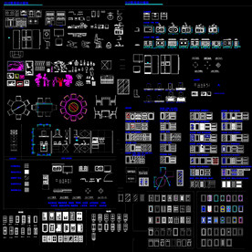 厨房标准设计CAD图集