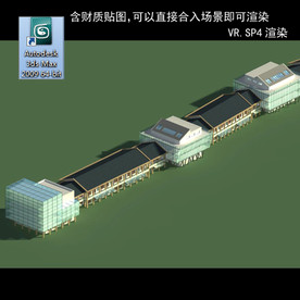 写字商业楼 商业群 现代商业