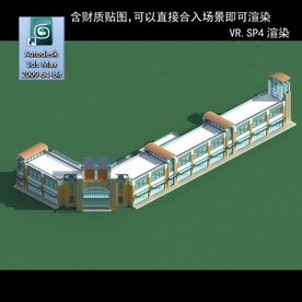 写字商业楼 商业群 现代商业