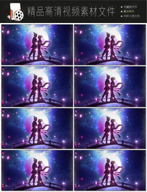 婚庆交杯酒环节高清视频素材