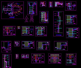 金属节点结构图