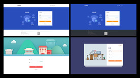 管理后台登录界面