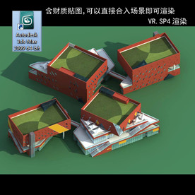 写字商业楼 商业群 现代商业