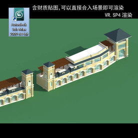 写字商业楼 商业群 现代商业