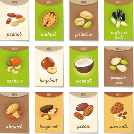 坚果包装海报设计素材