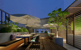 高端室外餐厅