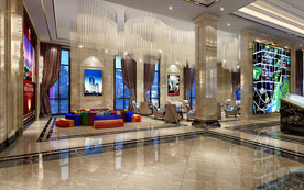 高端售楼部 大厅设计