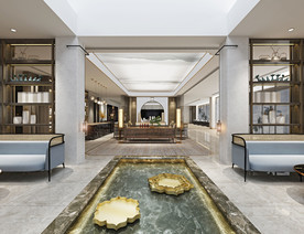 高端售楼部 大厅设计