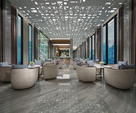 高端售楼部 大厅设计