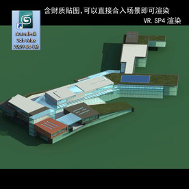 写字商业楼 商业群 现代商业