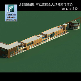 写字商业楼 商业群 现代商业