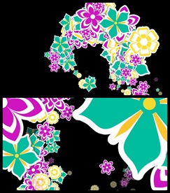 花朵飘舞散落遮罩特效转场视频