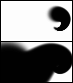 彩色镜头光效遮罩特效转场视频