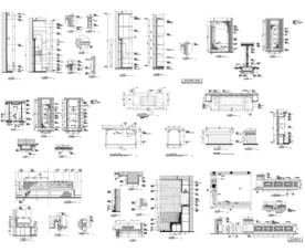 卫生间各种节点图