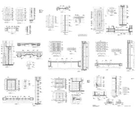 消防栓暗藏门大样图