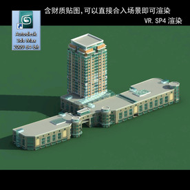 写字商业楼 商业群 现代商业