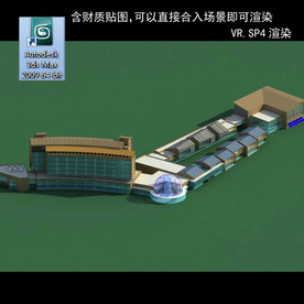 写字商业楼 商业群 现代商业