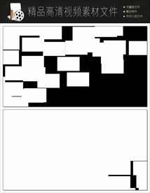 时尚唯美几何图形汇聚图形视频