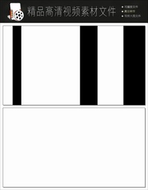 时尚唯美几何图形汇聚图形视频