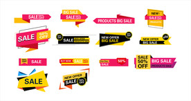 特价促销标签